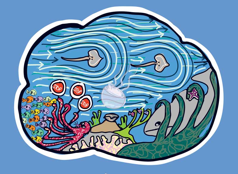 Children_s book illustration If Nature Thought Like a Human by L. J. Millfield